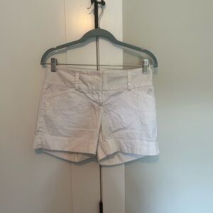 Women's White Shorts